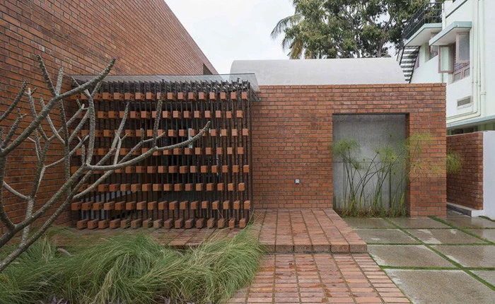 Ngôi nhà gạch ở Ấn Độ được tạp chí kiến trúc Mỹ khen ngợi vì khả năng chống nóng độc đáo