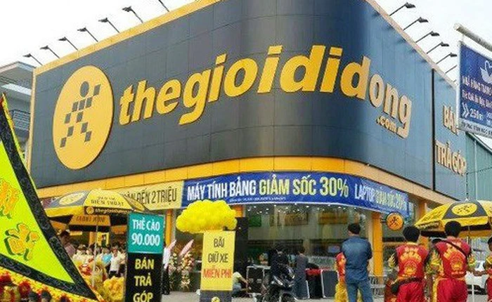 MWG đạt 7.861 tỷ đồng doanh thu ngay trong tháng 1/2018; Doanh thu từ chuỗi Thế giới di động giảm sút 11% so với cùng kỳ