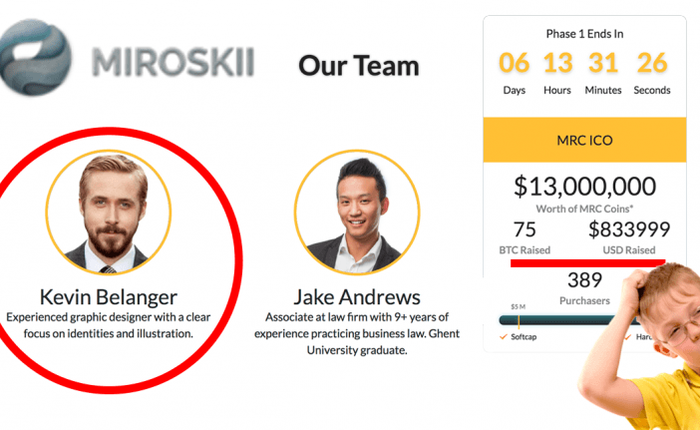 ICO sử dụng cả hình ảnh của nam diễn viên chính trong phim La La Land để lừa đảo 830.000 USD