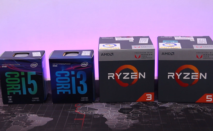 APU Ryzen đối đầu CPU Coffee Lake: Lựa chọn nào cho game thủ ở phân khúc giá rẻ?