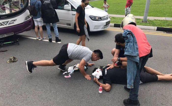 [Video] Sự thật xảy ra với người đàn ông bị container chèn qua đầu và bài học khi gặp tai nạn