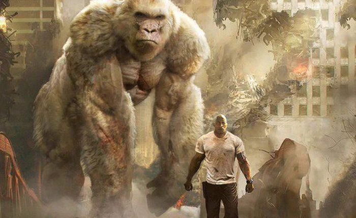 “Rampage” đại náo bảng xếp hạng trong tuần đầu công chiếu