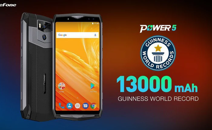 Hãng Trung Quốc ra mắt mẫu smartphone pin 13.000 mAh, "trâu" nhất thế giới với hai cụm camera kép cao cấp