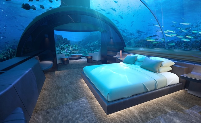 Chiêm ngưỡng căn biệt thự dưới lòng đại dương đầu tiên trên thế giới, giá thuê chỉ... 1 TỶ ĐỒNG/1 ĐÊM