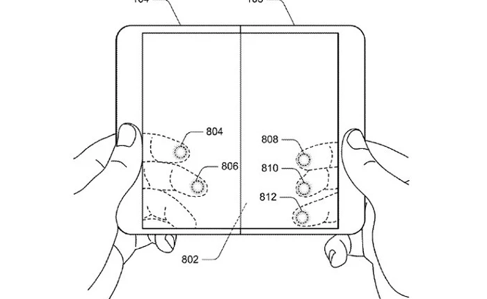 Lộ diện bằng sáng chế của Microsoft cho một thiết bị có thể gập lại được