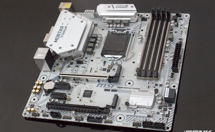 Unbox B360M Mortar Titanium: Hiệu năng tầm trung nhưng vẻ ngoài thì cao cấp