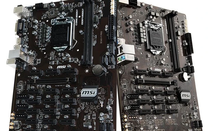 MSI ra mắt dòng bo mạch chủ mới sử dụng chipset H370, B360 và H310 trong đó có cả bo mạch chủ Mining