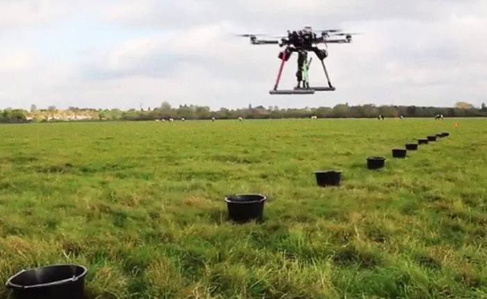 Công nghệ dùng Drone trồng cây, có thể trồng được 100.000 cây chỉ trong 1 ngày