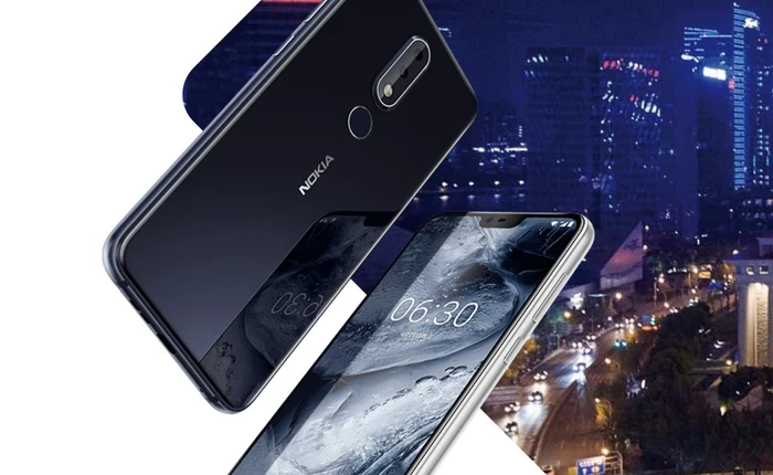 Nokia X6 chính thức ra mắt, 95% thân máy được phủ kính, camera kép, chip Snapdragon 636, 6GB RAM, giá 205 USD