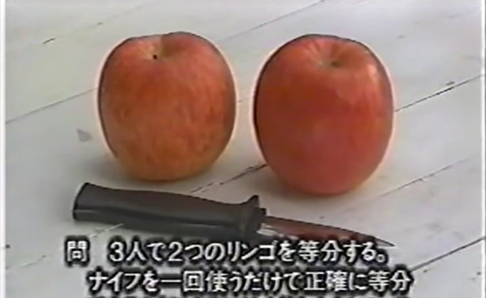Bài toàn chia táo cho thấy phần lớn Internet có IQ không cao nhưng tính sáng tạo thì chạm nóc