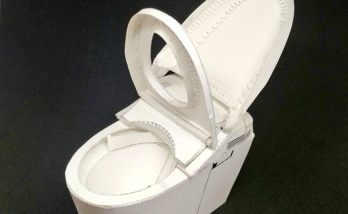 Công ty thiết bị vệ sinh lớn nhất thế giới vừa cho phép tải về bồn cầu để bạn tự làm ở nhà