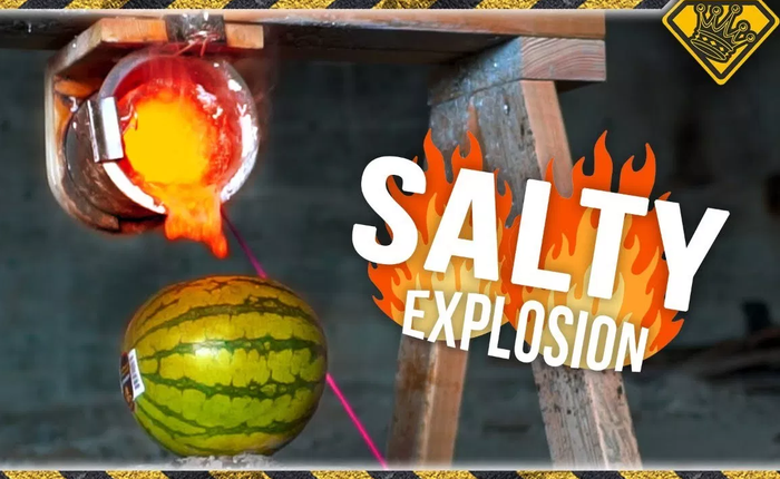 Muối nóng chảy và dưa hấu vốn không thuộc về nhau, còn dưa vàng thì khác hẳn