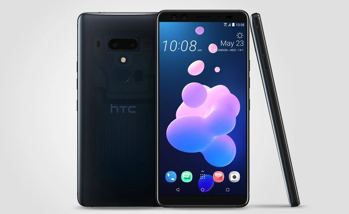 HTC U12+ chính thức ra mắt, chip SD 845, camera kép cả trước và sau, màn 6 inch 18:9, không tai thỏ