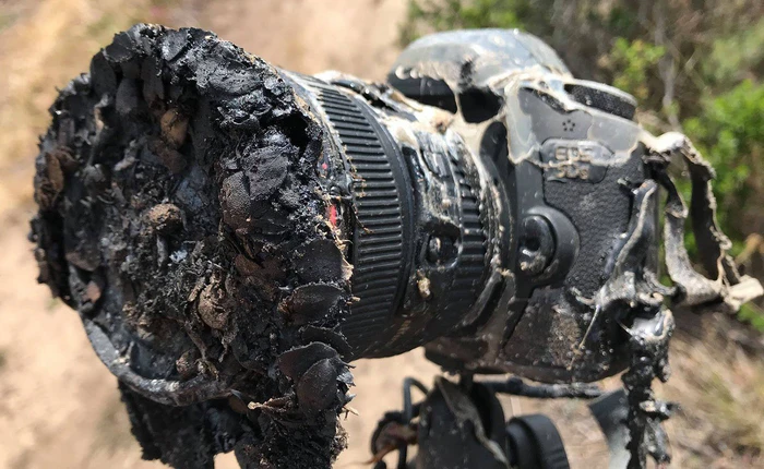 Vụ phóng tên lửa SpaceX Falcon 9 vừa qua không gây thiệt hại về người, nhưng đã có một máy ảnh "tử nạn"