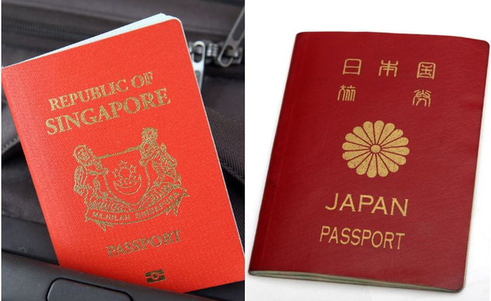 Nhật Bản đã trở thành quốc gia có hộ chiếu quyền lực nhất thế giới, Singapore về nhì
