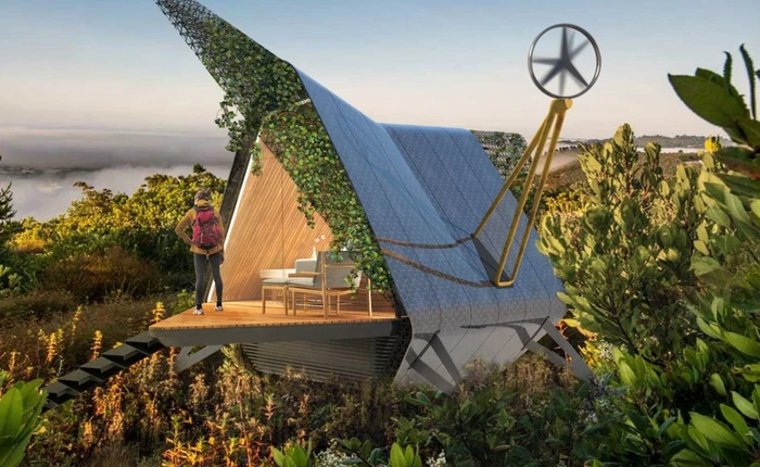 Nhà in 3D siêu nhỏ, sử dụng pin Tesla và có giá 250.000 USD