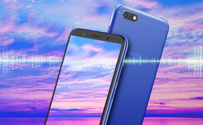 Honor 7S trình làng, màn FullView 5.45 inch 18:9, chip MediaTek 8 lõi, 2GB RAM, giá 2,8 triệu