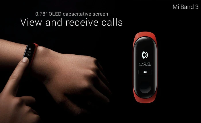 Xiaomi chính thức ra mắt Mi Band 3: Màn hình cảm ứng OLED, pin 20 ngày, có tích hợp khả năng chống nước, giá chỉ 600.000 đồng
