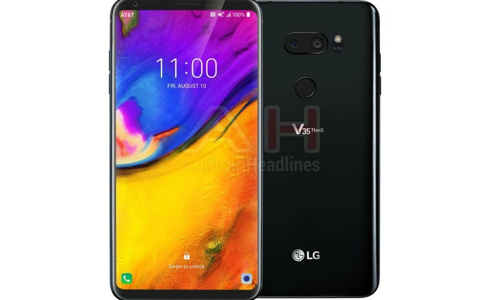 Rò rỉ hình ảnh LG V35 ThinQ, không hề có "tai thỏ" như người tiền nhiệm G7 ThinQ