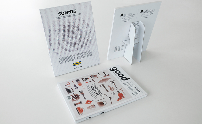 IKEA tạo ra "quảng cáo in buồn ngủ nhất thế giới", phát ra white-noise và hương hoa để ru ngủ khách hàng