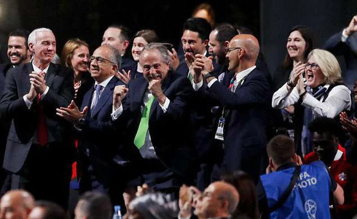 Mỹ, Canada và Mexico trở thành đồng chủ nhà World Cup 2026