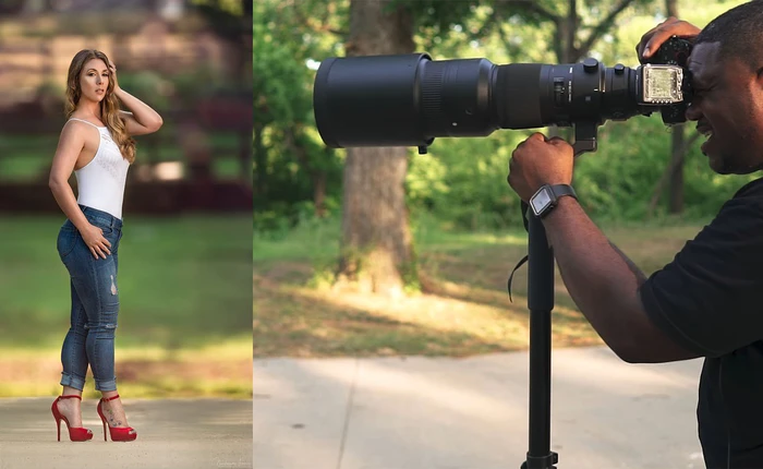 Nhiếp ảnh gia thử dùng lens Sigma 500mm để chụp ảnh chân dung và kết quả rất ấn tượng, xóa "mất hết phông luôn"