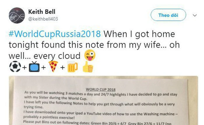 "Vợ nhà người ta" mùa World Cup: Dọn đến ở nhờ chị gái cho chồng thoải mái rủ bạn đến xem bóng đá