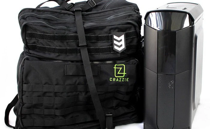 Chiếc balo chuyên dùng để đựng case PC đầu tiên trên thế giới chính thức lộ diện tại sự kiện lớn nhất ngành gaming