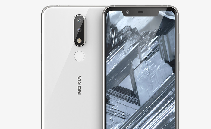 Nokia 5.1 Plus lộ diện, màn hình tai thỏ hao hao iPhone X