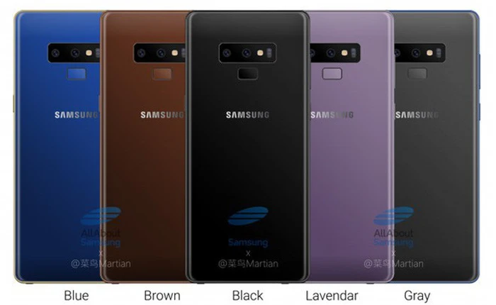 Lộ hình ảnh thiết kế cho thấy Galaxy Note 9 sẽ có viền mỏng hơn  cả Note 8, kiên quyết nói không với "tai thỏ"