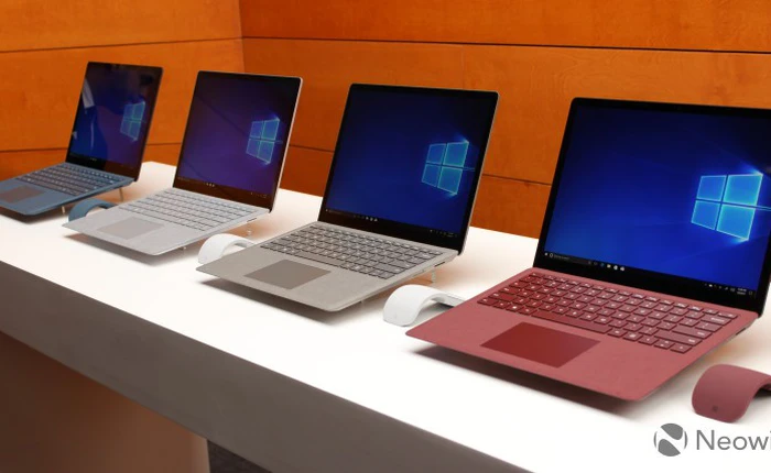 Microsoft bắt đầu bán Surface Laptop Core i5, RAM 8GB và SSD 128GB với giá 999 USD