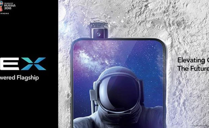 Smartphone không viền màn hình Vivo NEX chính thức lên kệ với giá bán từ 599 USD