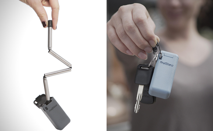 Có thể gấp gọn và tái sử dụng, chiếc ống hút bảo vệ thiên nhiên này đang được đầu tư tới gần 2 triệu USD trên Kickstarter