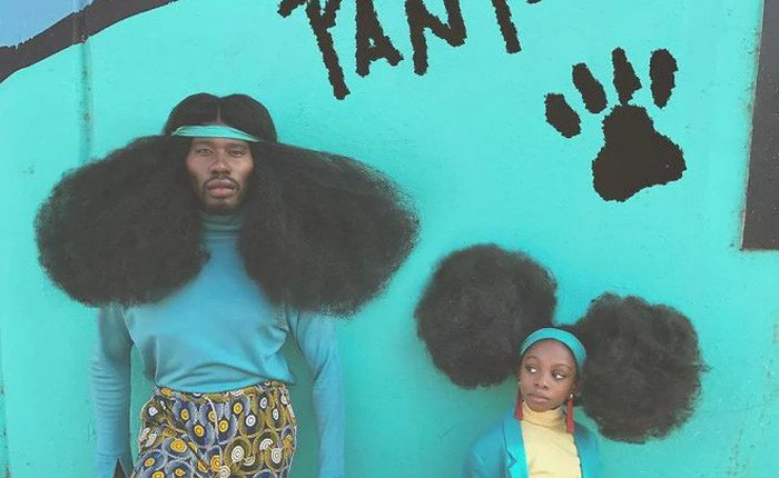 Chùm ảnh: Cặp bố con xác lập kỷ lục thế giới vì bộ tóc bông xù đầy ấn tượng và câu chuyện phía sau khiến mọi người thầm thán phục