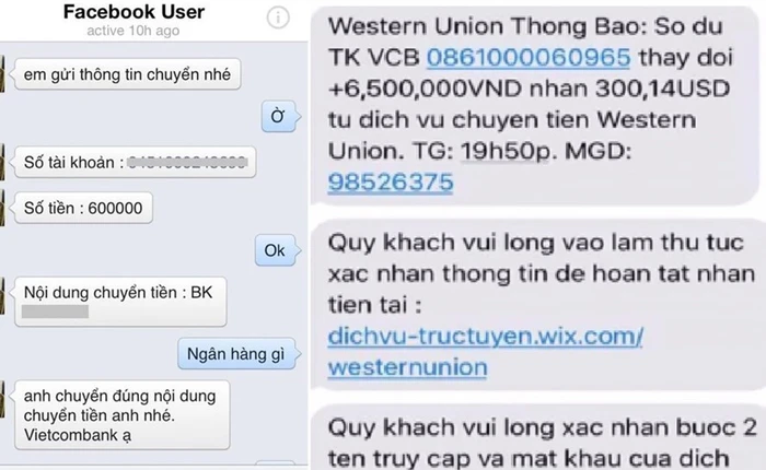 Techcombank cảnh báo thủ đoạn chiếm đoạt tiền qua kênh Western Union giả mạo