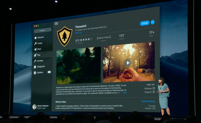 [WWDC 2018] Apple thiết kế lại Mac App Store trên macOS Mojave, bổ sung Office 365, Adobe Lightroom CC