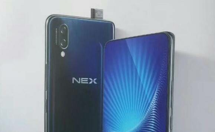 Vivo NEX lộ thông số và poster quảng cáo chính thức: Camera thò thụt, màn 6.59 inch, 6 GB RAM