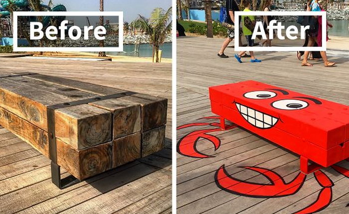 Nhờ graffiti, những khung cảnh buồn tẻ nhất ở New York bỗng trở nên đẹp đẽ đến lạ thường