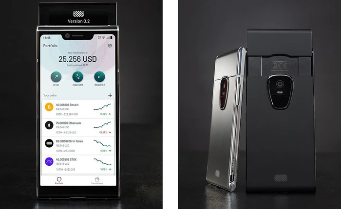Điện thoại blockchain của Sirin Labs sẽ lên kệ vào tháng 11 năm nay, giá 1.000 USD