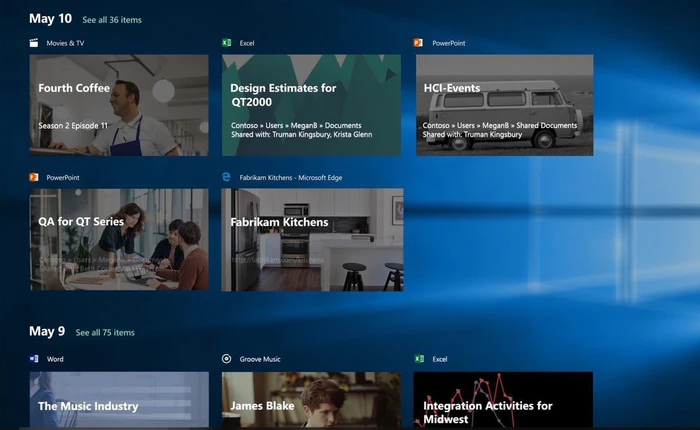 Chrome, Firefox và Vivaldi đã hỗ trợ tính năng Timeline trên Windows 10