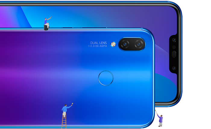Huawei Nova 3i ra mắt, 4 camera, chip Kirin 710, giá 297 USD