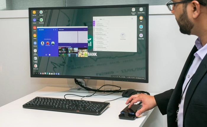 Galaxy Note 9 vẫn có thể biến thành một chiếc máy tính nhỏ gọn mà không cần tới DeX Pad