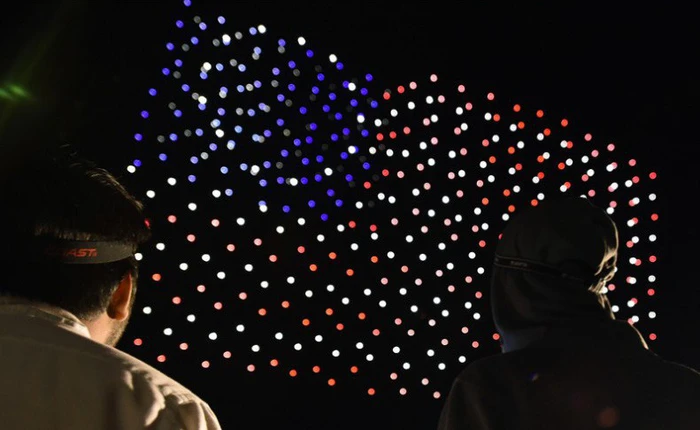 Chán pháo hoa truyền thống, Mỹ chuyển sang sử dụng 500 drone để kỷ niệm ngày Độc lập 4/7