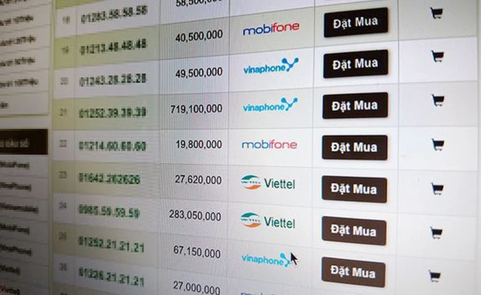 Sát giờ G chuyển 11 số sang 10 số, thị trường SIM tăng giá mạnh