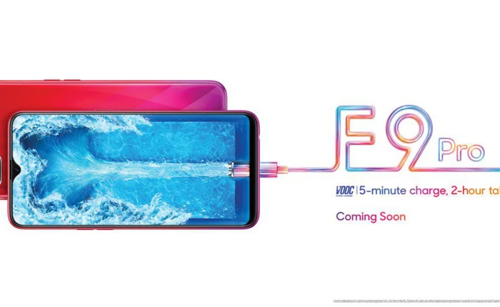 Oppo F9 Pro lộ diện, tai thỏ nhỏ như giọt nước, sạc 5 phút gọi điện 2 tiếng, camera kép phía sau