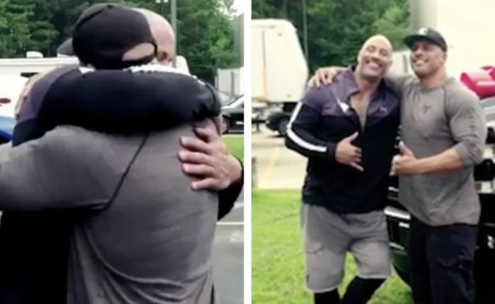 Sau vô số lần gãy xương, đứt gân, rách dây chằng... Diễn viên đóng thế thân cận được The Rock tặng xe bán tải