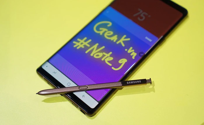 Vừa mới ra mắt, Galaxy Note 9 đã lọt vào danh sách những smartphone xem YouTube "ngon" nhất hiện nay