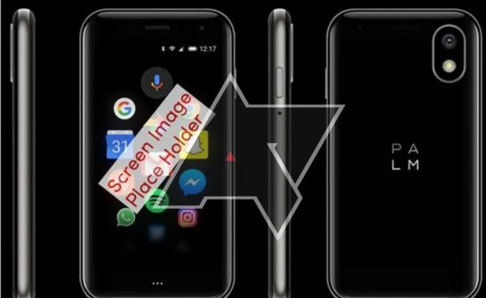 Smartphone mới của Palm lộ diện với cấu hình lỗi thời: Màn hình 3.3 inch HD, pin 800mAh