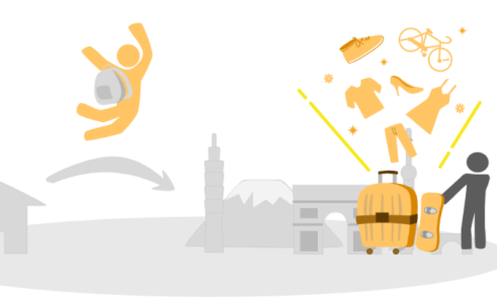 Dịch vụ chia sẻ kiểu Nhật: Giúp du khách giảm 90% khối lượng hành lý vì cái gì cũng mượn được