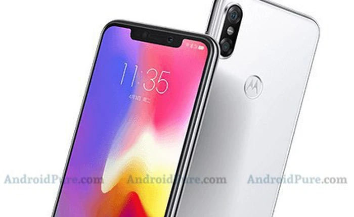 Motorola P30 lộ hình ảnh thiết kế, chấp nhận thay đổi bằng cách sao chép iPhone X